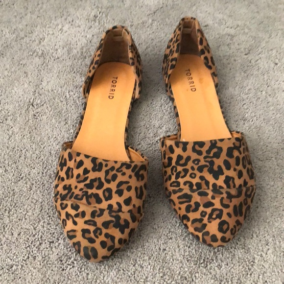 torrid Shoes - Torrid leopard flats